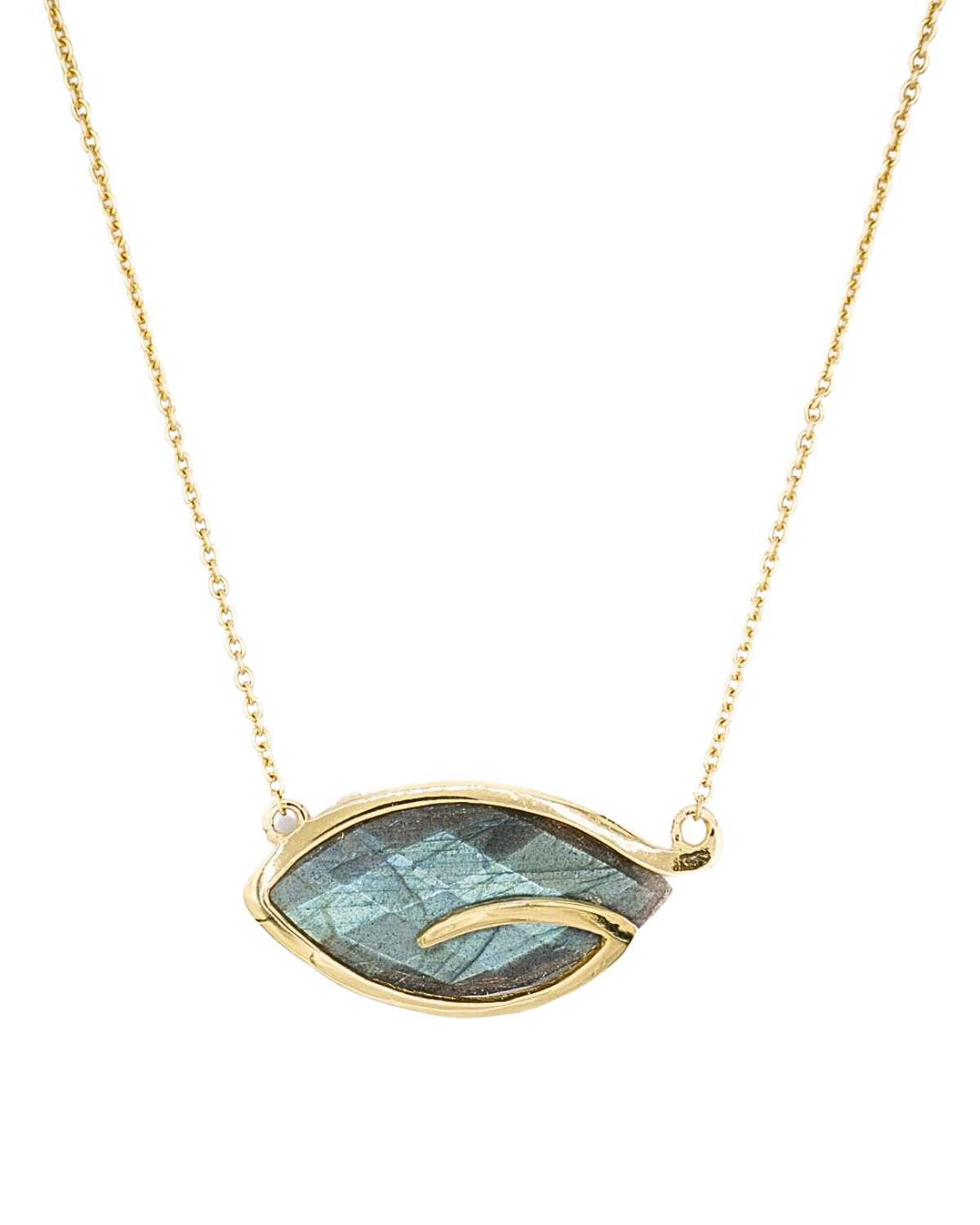 "Take Flight" Signature Necklace (Labradorite)