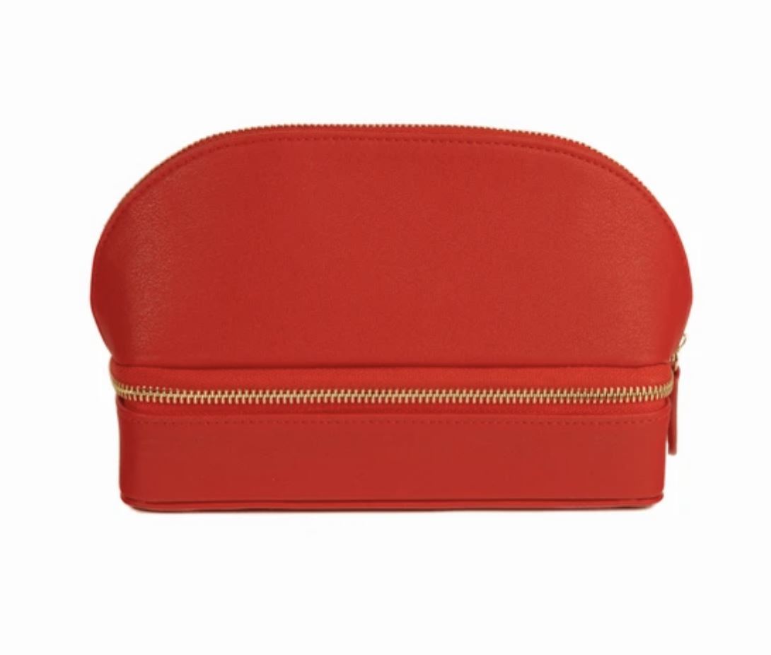 Abby Travel Organizer Cosmetic/Accessories Bags Brouk&Co Red