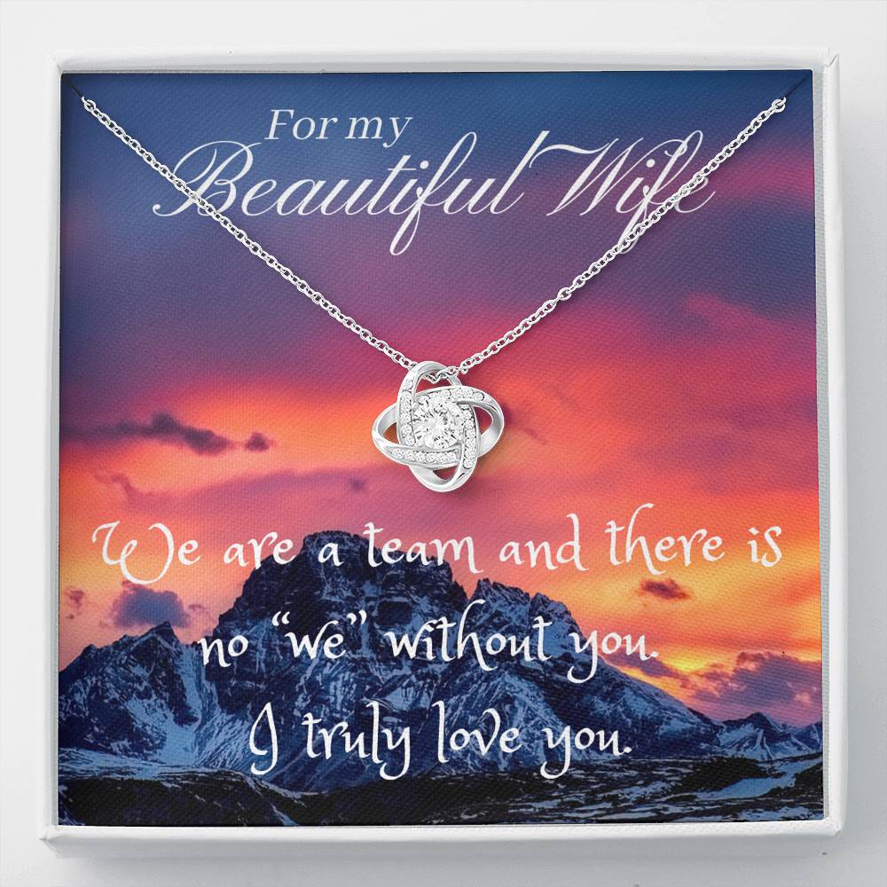 22 Love Knot For My Beautiful Wife