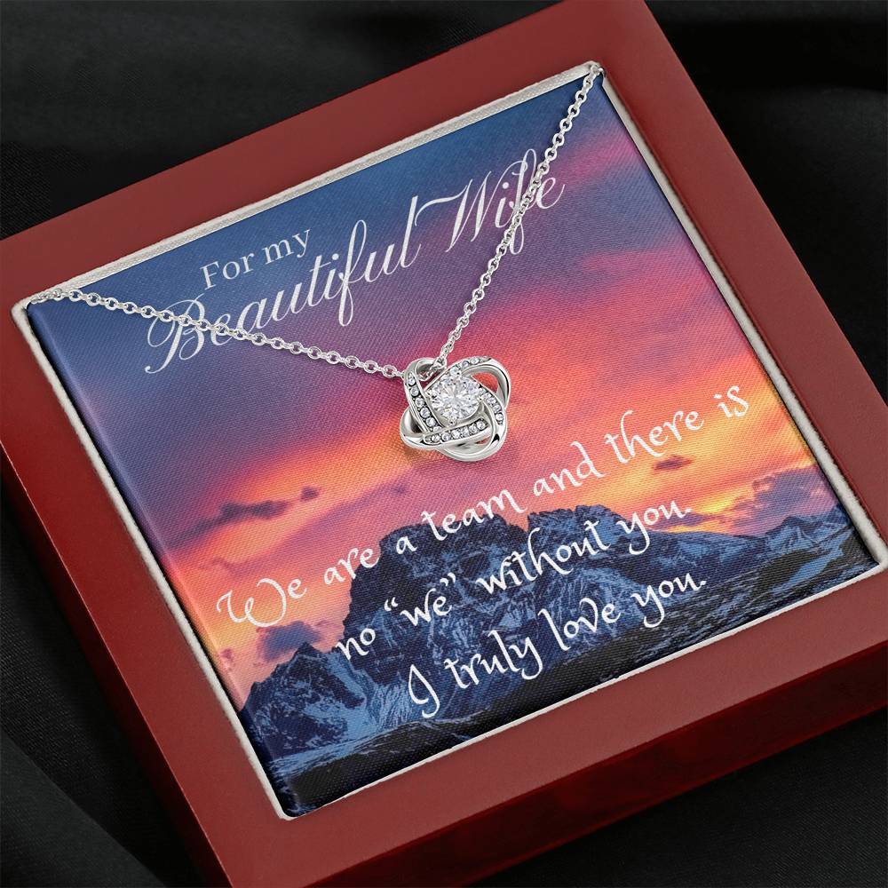 22 Love Knot For My Beautiful Wife