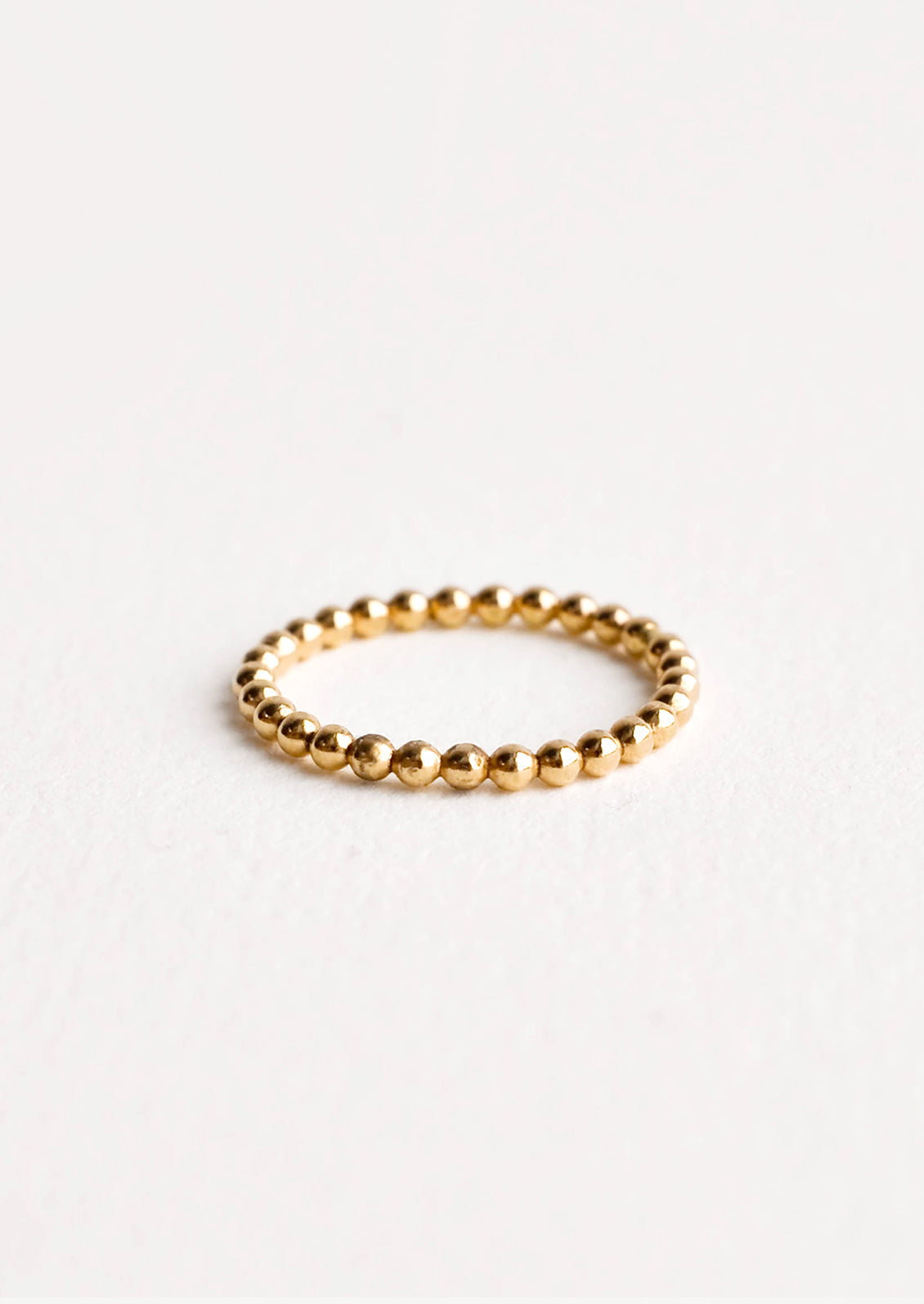 Beaded Stacking Ring