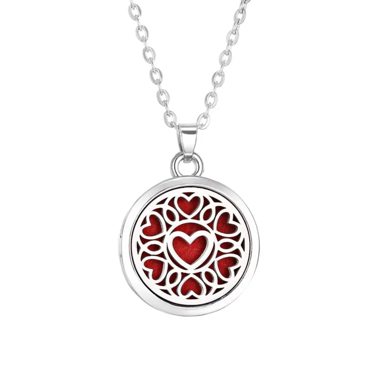 Aromatherapy Locket Necklace (Heart)