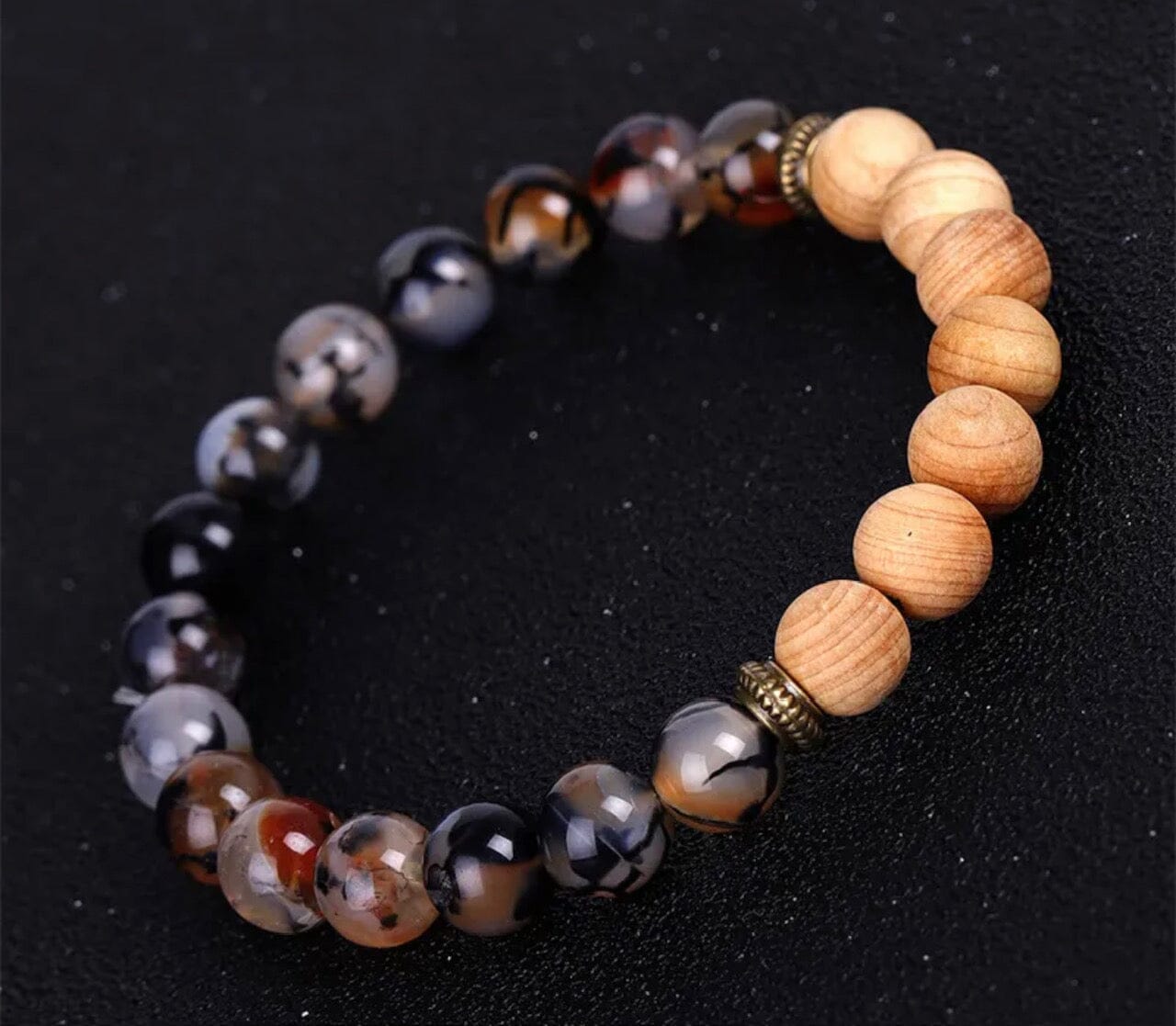 Aromatherapy Bracelet (Snow Leopard)