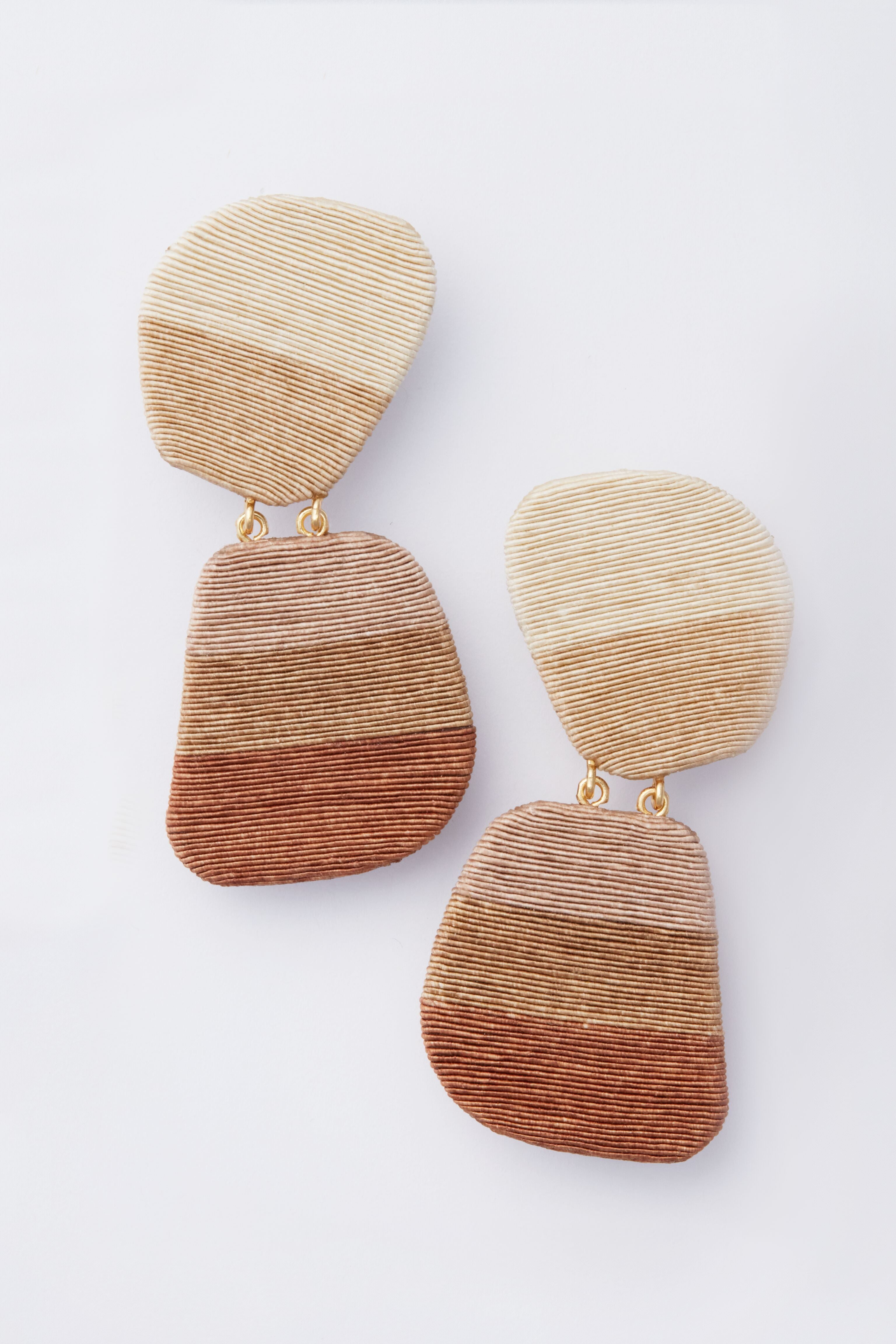Brown Ombre Ula Earrings